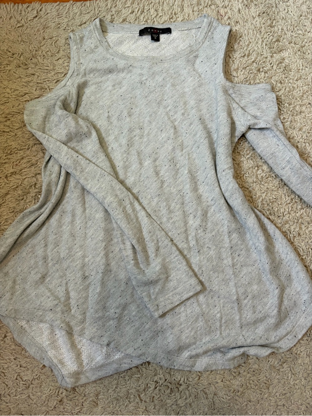 Gray Cold Shoulder